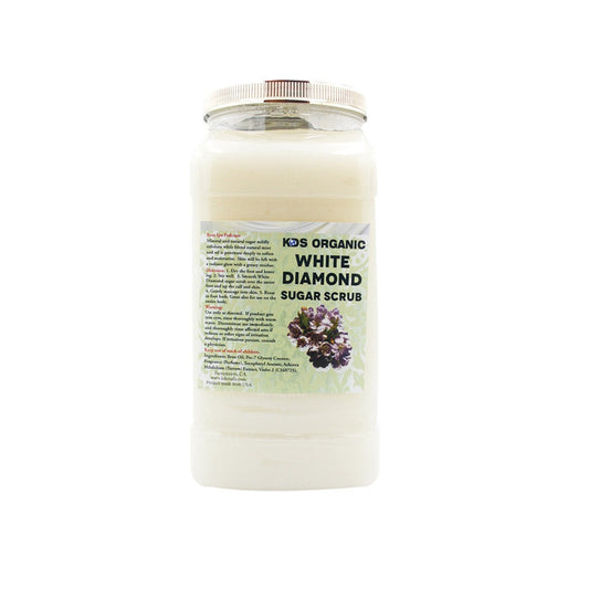 Organic White Diamond Sugar Scrub 3.79L Diamond Nail Supplies