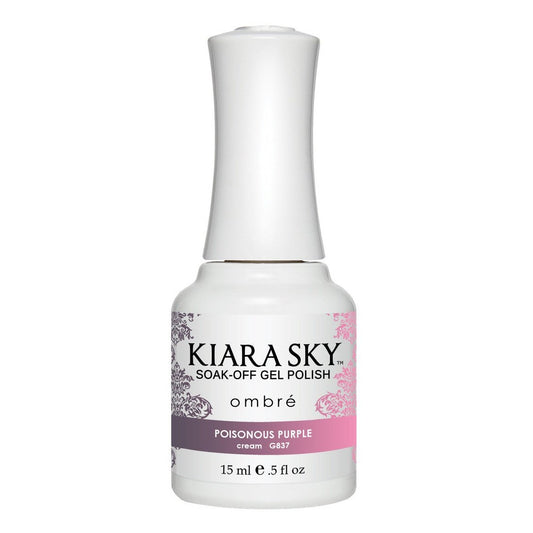 Gel Polish - G837 Poisonous Purple Diamond Nail Supplies