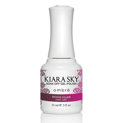 Gel Polish - G821 Vicious Villain Diamond Nail Supplies