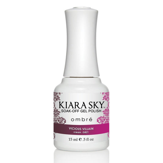 Gel Polish - G821 Vicious Villain Diamond Nail Supplies
