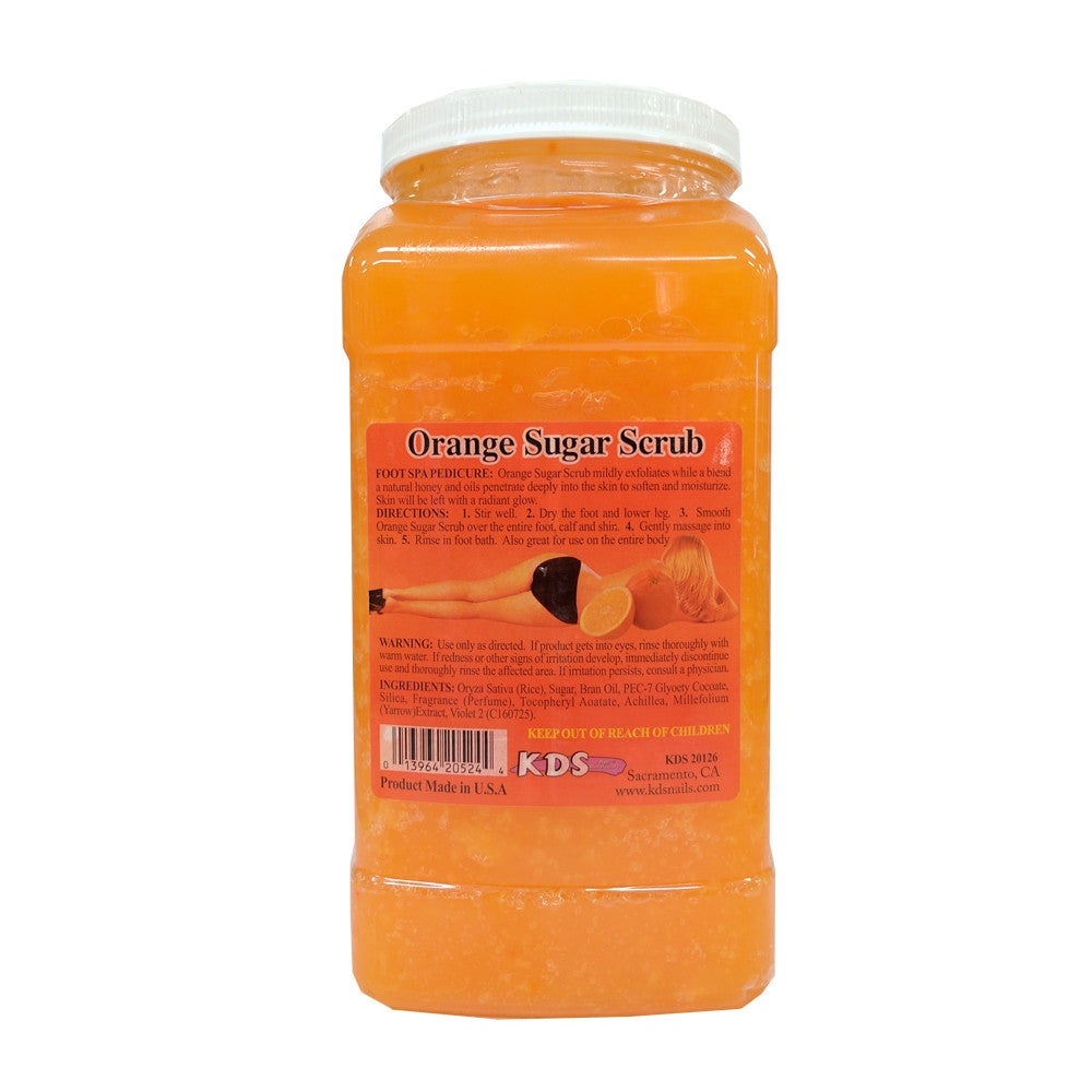Sugar Scrub - Orange 3.79L Diamond Nail Supplies