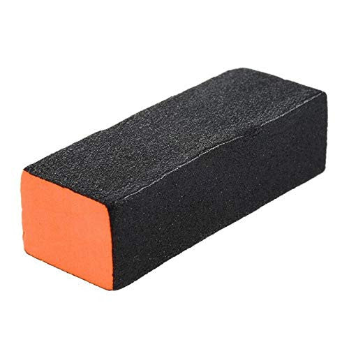 3 Way Orange/Black Nail Buffer Diamond Nail Supplies