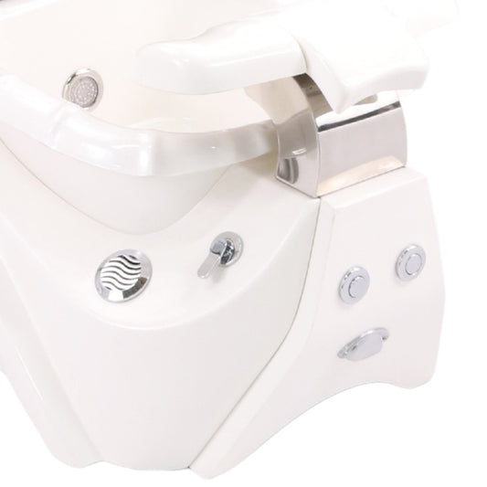 Pedicure Base Tub - PBWHT101 White Diamond Nail Supplies
