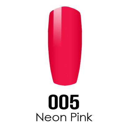 Duo Gel - DC005 Neon Pink Diamond Nail Supplies