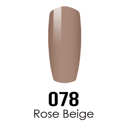 Duo Gel - DC078 Rose Beige Diamond Nail Supplies