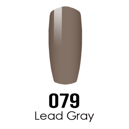 Duo Gel - DC079 Lead Gray Diamond Nail Supplies