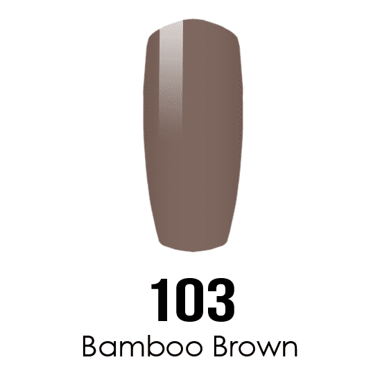 Duo Gel - DC103 Bamboo Brown Diamond Nail Supplies