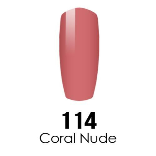 Duo Gel - DC114 Coral Nude Diamond Nail Supplies