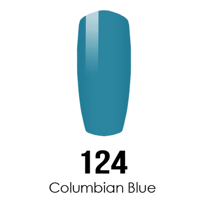 Duo Gel - DC124 Columbian Blue Diamond Nail Supplies