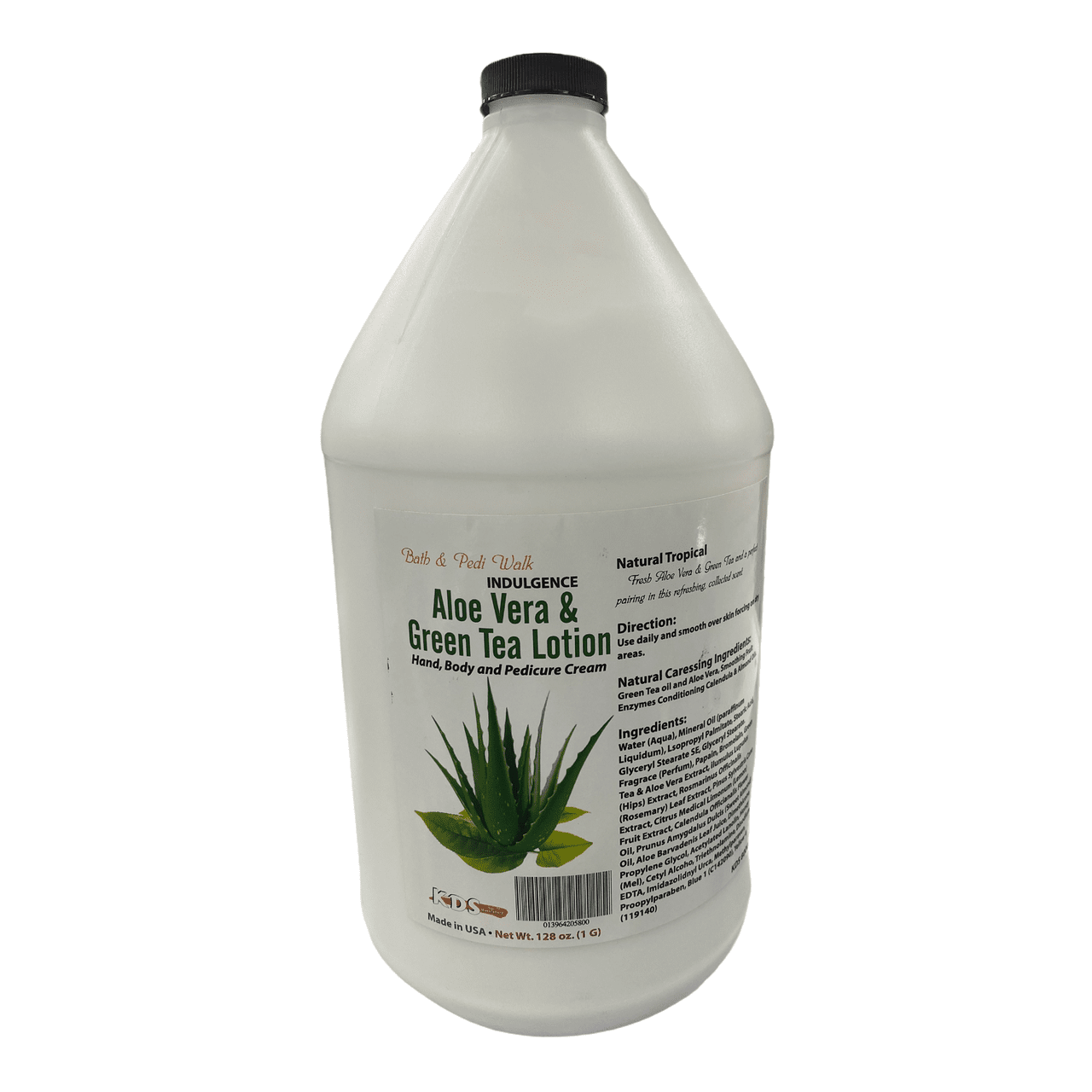 KDS Indulgence Lotion Aloe Veraÿ & Green Tea 3.79L Diamond Nail Supplies
