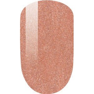 Perfect Match - PMS166 Gold Hearted Diamond Nail Supplies