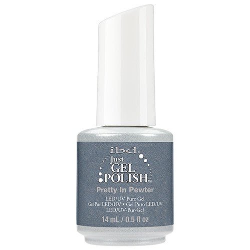 Just Gel Polish - Pretty in Pewter 56685 Diamond Nail Supplies
