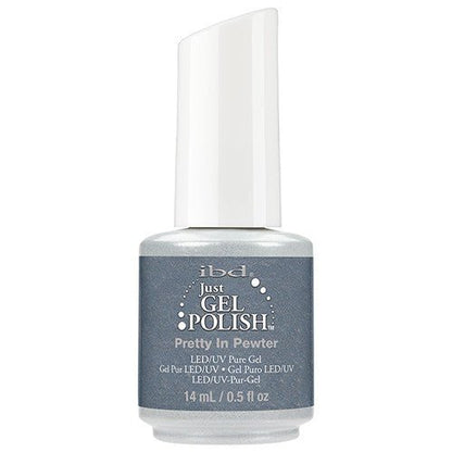 Just Gel Polish - Pretty in Pewter 56685 Diamond Nail Supplies