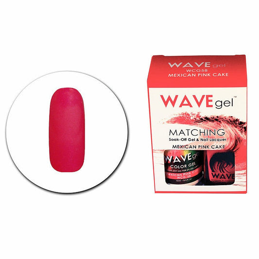 Matching -Mexican Pink Cake WCG58 Diamond Nail Supplies